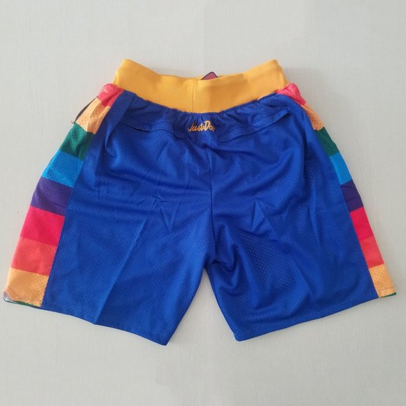 JUST DON Shorts | Nba Denver Nuggets Just Don Pockets Blue ...
